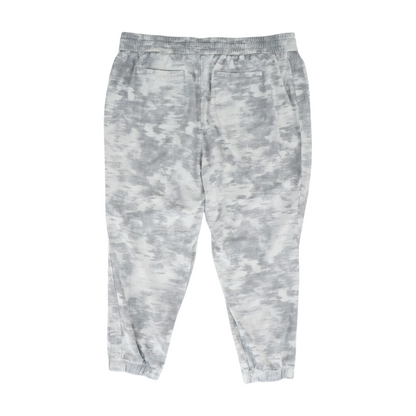 Gray Plus Tie-Dye Pants