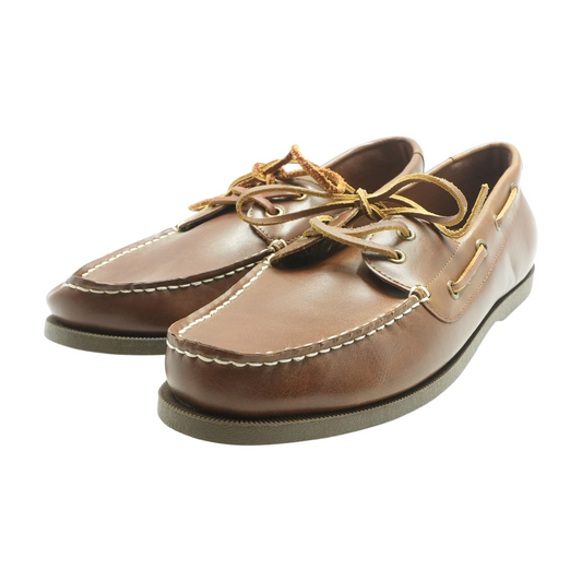 Brown Lace-Up Casual Shoes