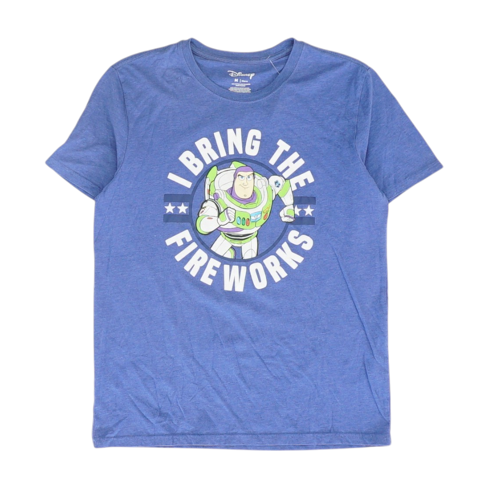 Blue Solid T-Shirt