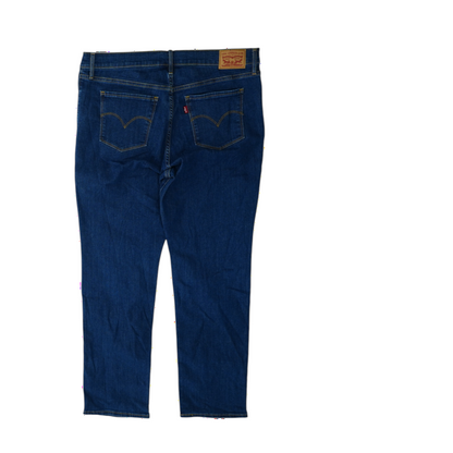 Blue Straight Jeans