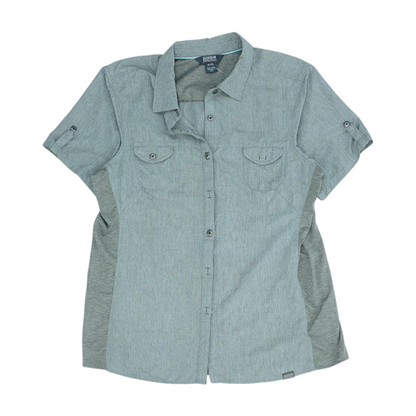 Gray Button Down