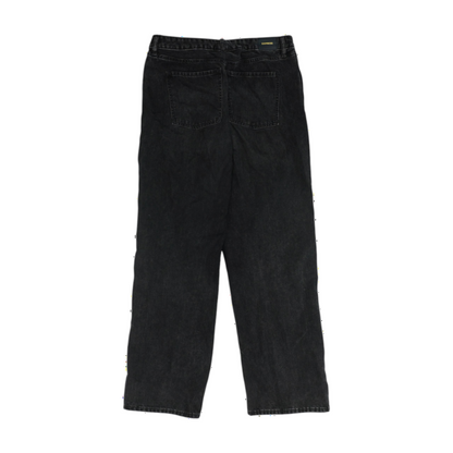 Black Straight Jeans