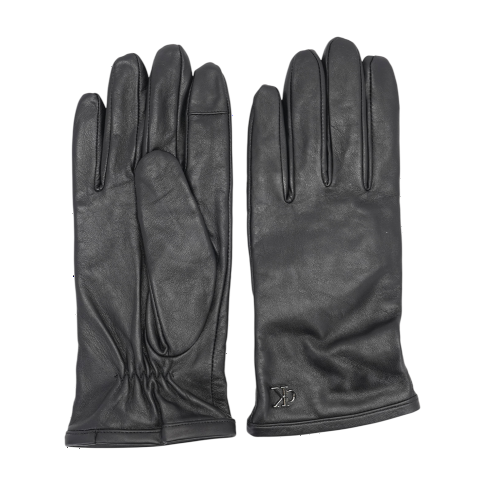 Black Leather Gloves