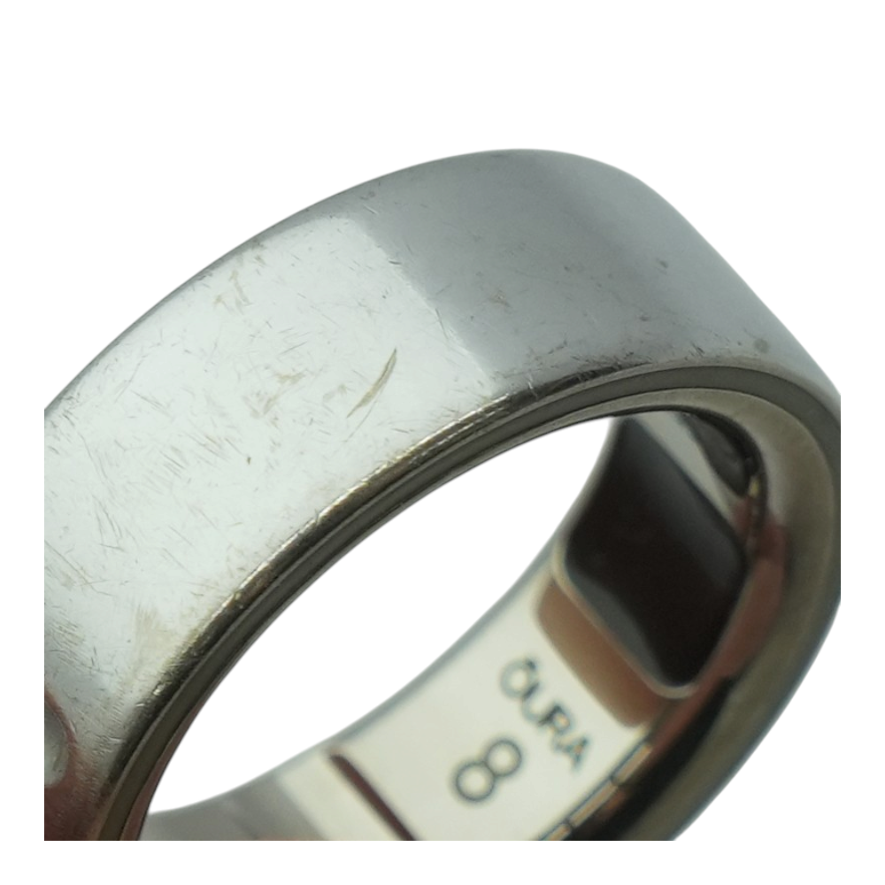 4th Gen Metallic Silver Smart Ring- Ring Only