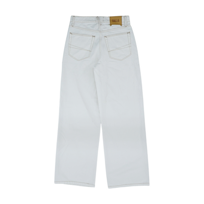 White Wide Leg Jeans