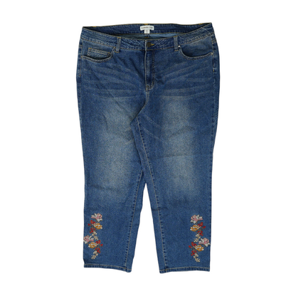 Blue Plus Straight Jeans