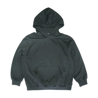 Black Solid Hoodie Pullover