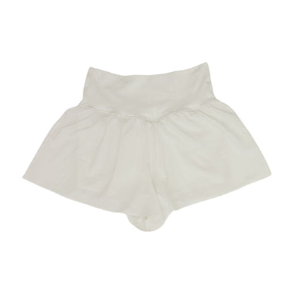 Ivory Solid Active Shorts