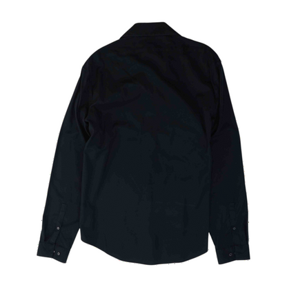 Calvin Klein Black Solid Long Sleeve Button Down – Image 2