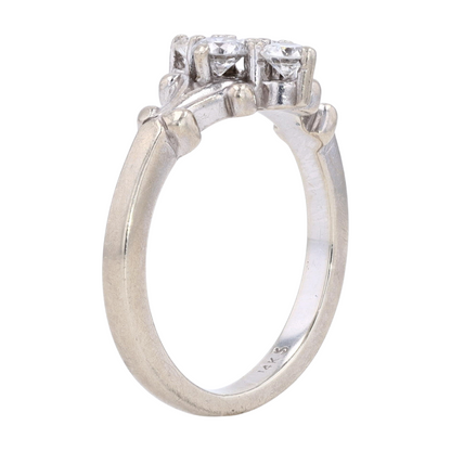 1/6 ctw 14K White Gold Diamond Fashion Ring