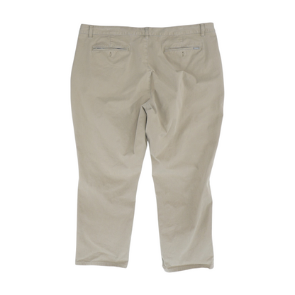 Beige Regular Pants