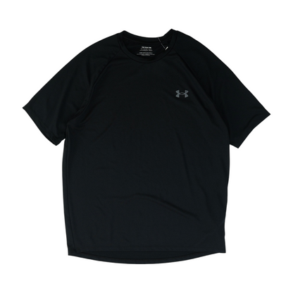 Black Solid Active T-Shirt