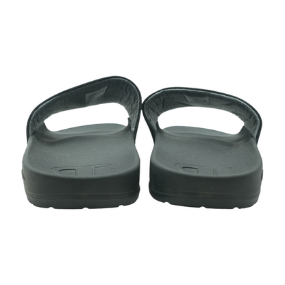Black Athletic Slide