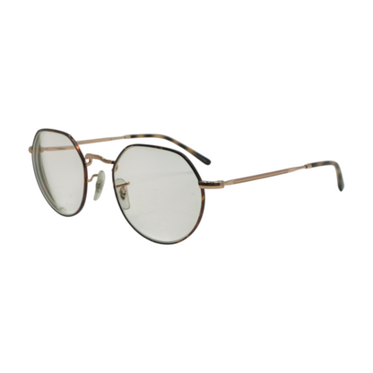 Rose Gold Jack Round Prescription Eyewear
