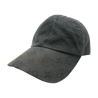 Black Monogram Essential Cap
