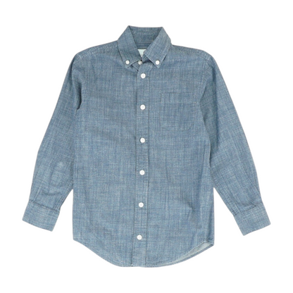 Blue Long Sleeve Button Down