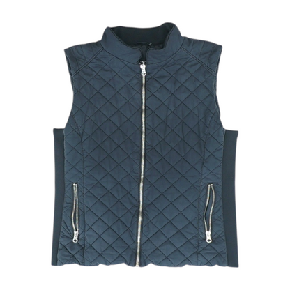 Black Solid Active Vest