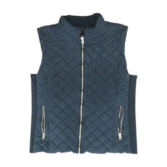 Black Solid Active Vest