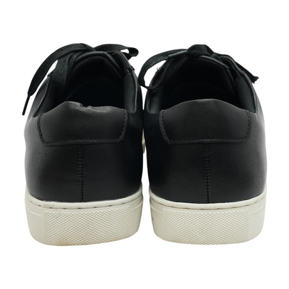 Black Lace-Up Casual Shoes