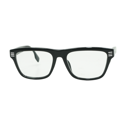 Black B 2387-F Rectangle Prescription Eyewear