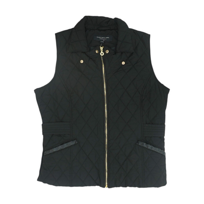 Black Solid Vest