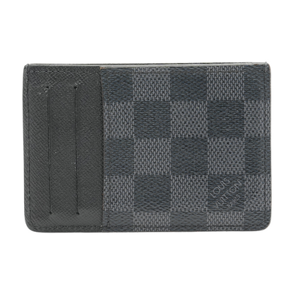 Neo Card Holder in Damier Graphite Canvas