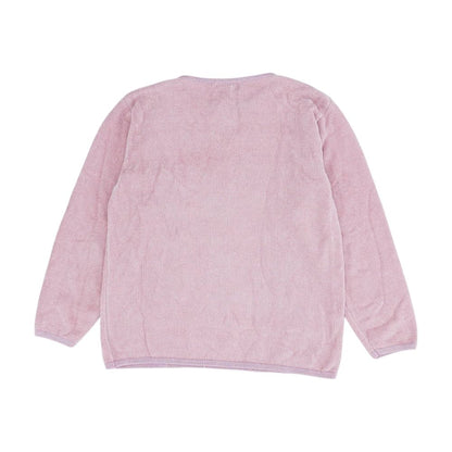 Pink Color Block Crewneck Sweater
