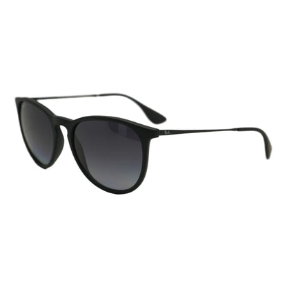 Black Erika Round Sunglasses