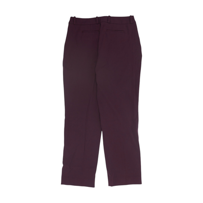 Burgundy Petite Regular Pants