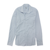 White Striped Long Sleeve Button Down