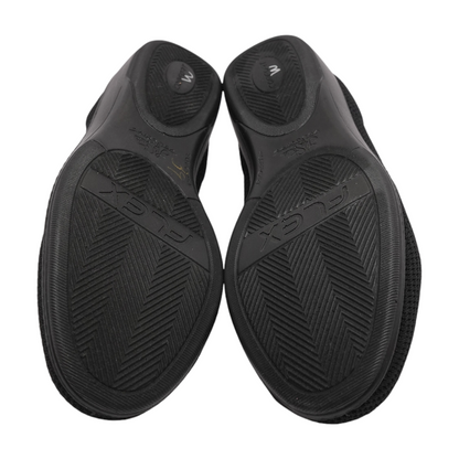Black Slip-On Flats