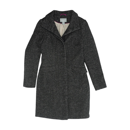 Black Abstract Coat
