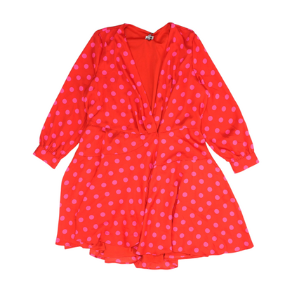 Red Polka Dot Mini Dress
