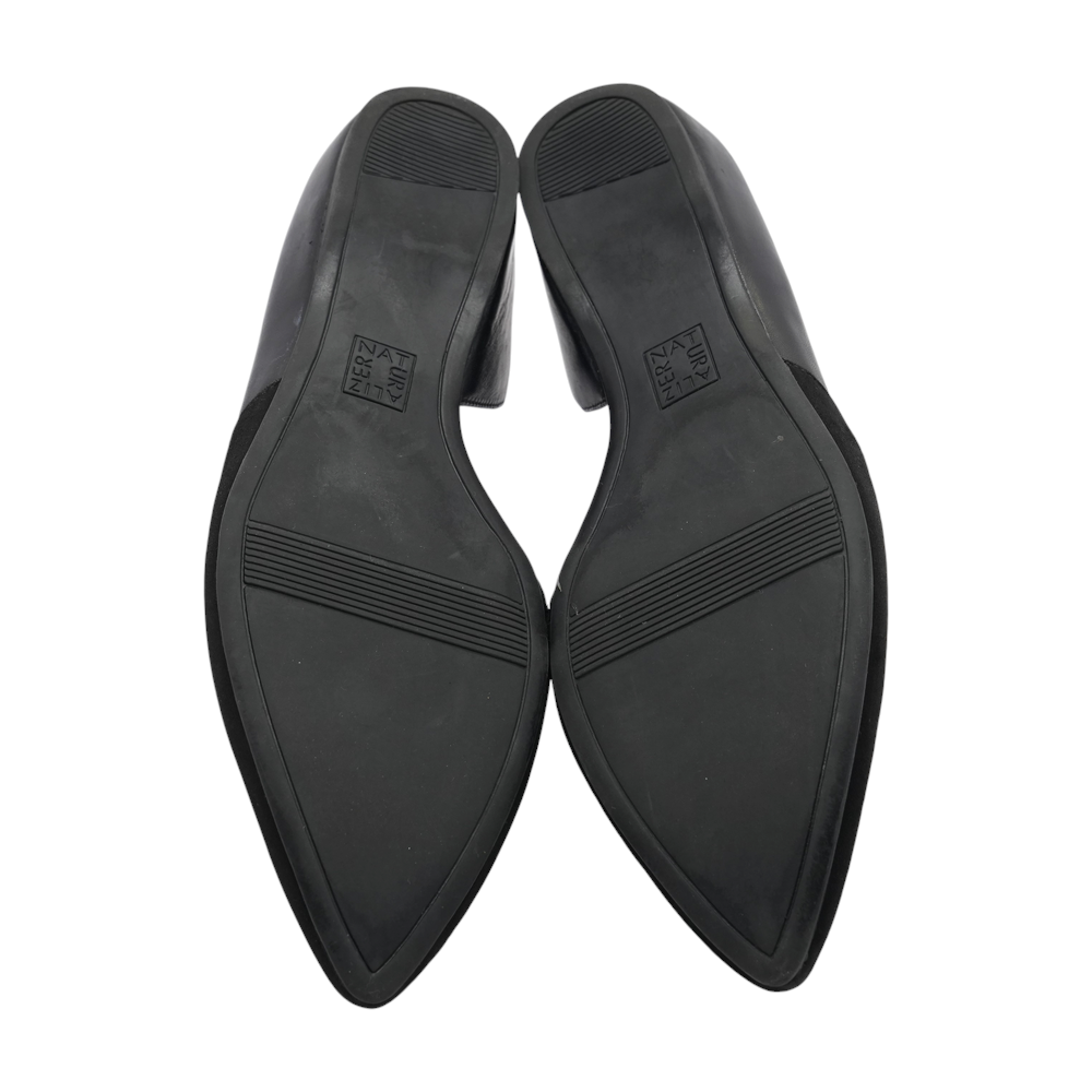 Black Slip-On Flats