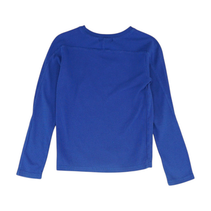 Blue Knit T-Shirt