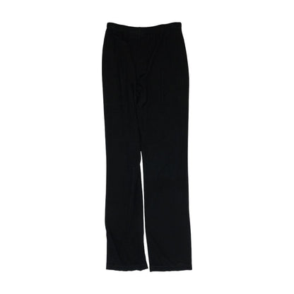 Black Solid Pants