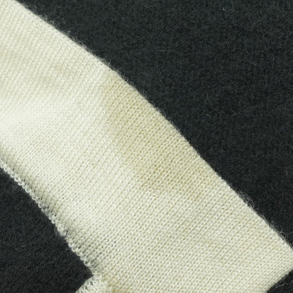 CC Logo Scarf with Ivory Trim