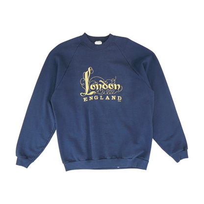 Vintage London Embroidered Crewneck Sweatshirt