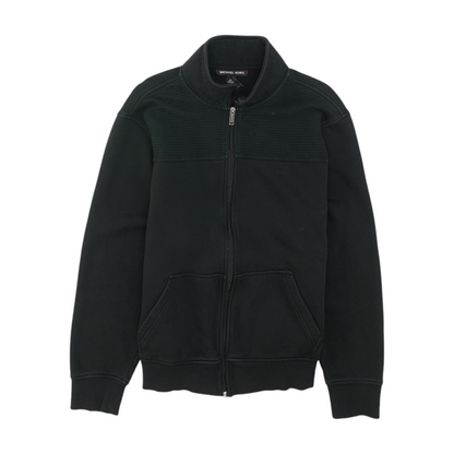 Black Solid Active Jacket
