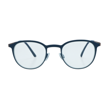 Blue 6540 Square Prescription Eyewear