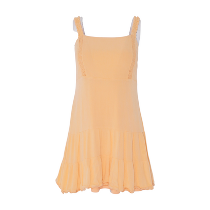 Orange Mini Dress