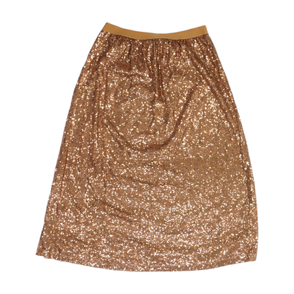 Bronze Midi Skirt