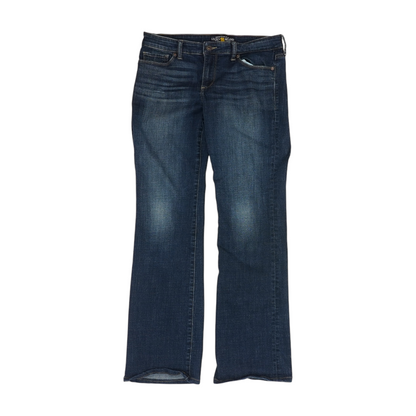 Blue Bootcut Jeans