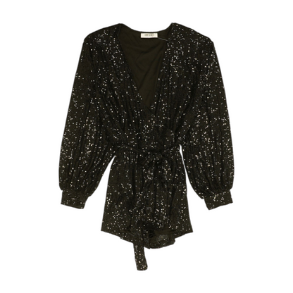 Saint Genies Black Romper – Image 1