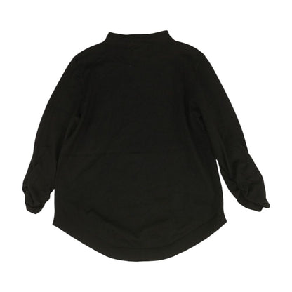 Black Solid Sweater