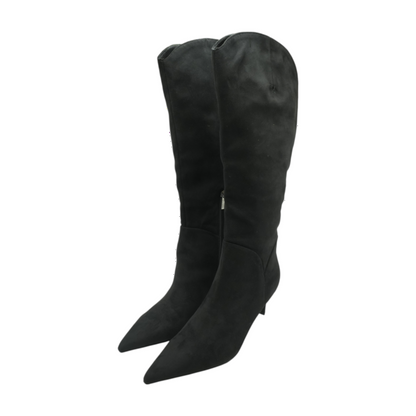 Guess Black Knee-High Boots – Image 1