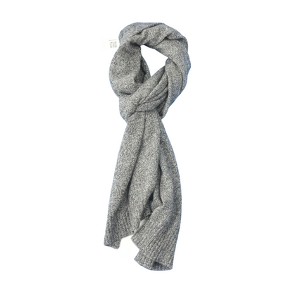 Gray 100% Cashmere Scarf