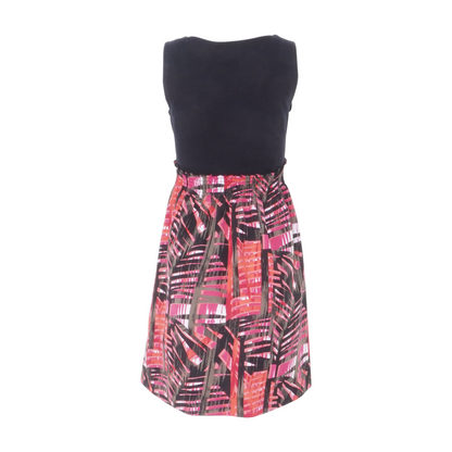 Multi Abstract Mini Dress