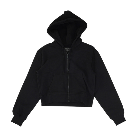 Black Solid Active Jacket