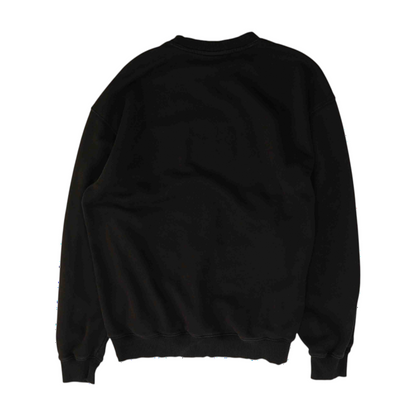 Black Washington State Cougars Solid Sweatshirt Pullover